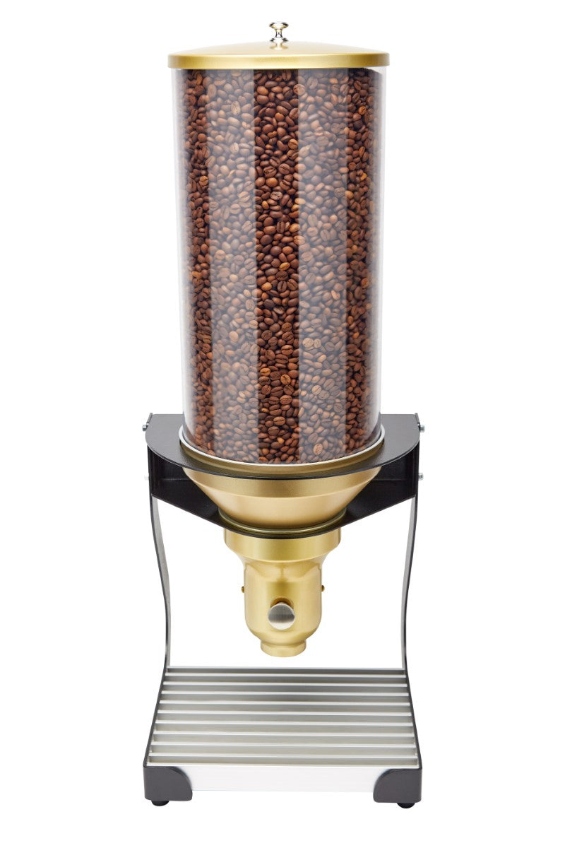 IDM Coffee Bean dispenser S30-FS, Triple, free standing, silver coffee  bean storage, 4.5 liter capacity