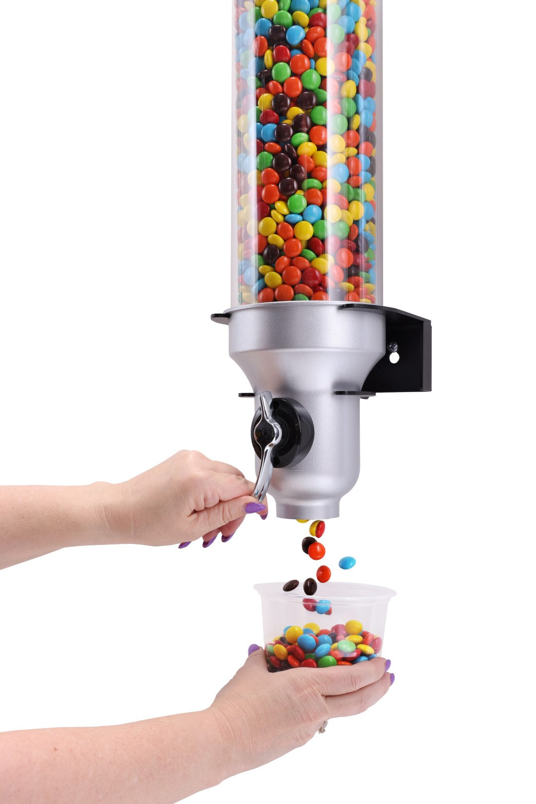 IDM Candy Dispenser H50L-SI-FF |Quintuple, wall mounted sweet dispenser ...