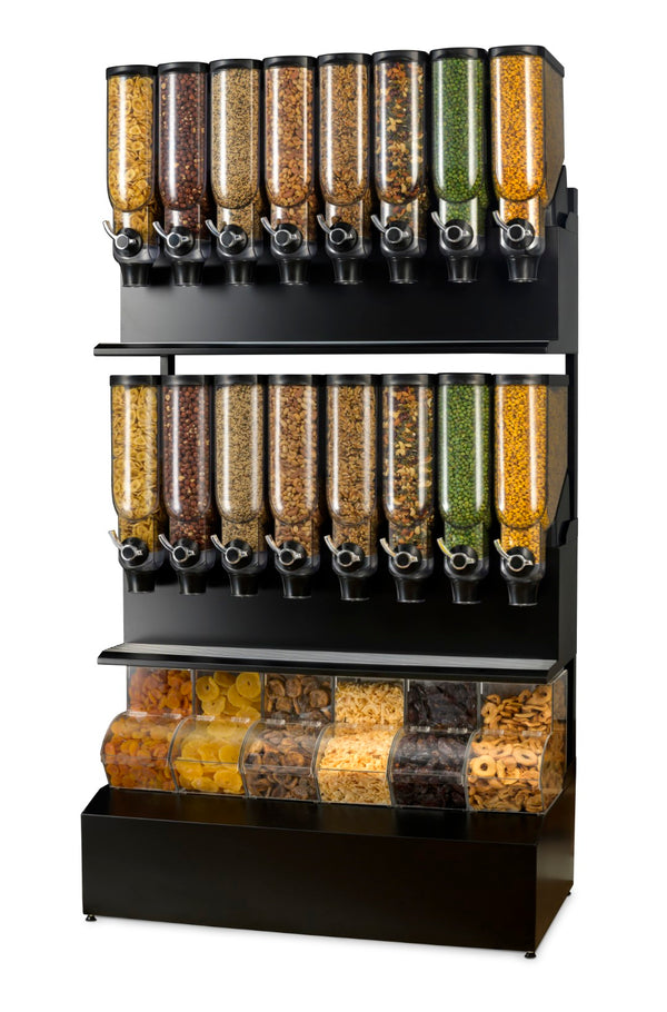 SlimLine Dry Food Dispenser - Triple Countertop - Server Products